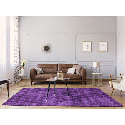 Tapis mauve de serpents