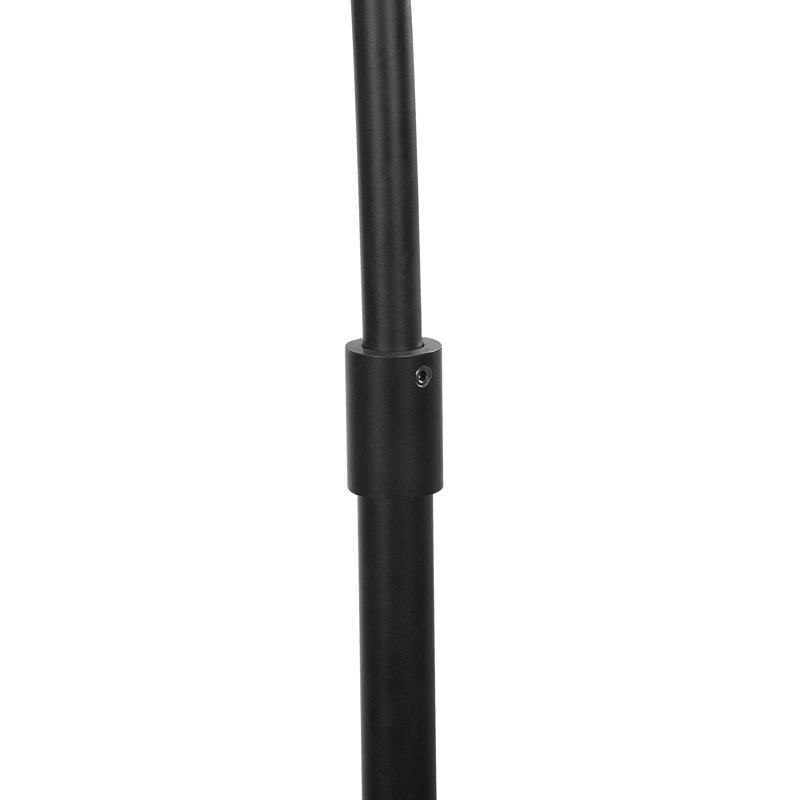 Alejandro 195cm Black Arched Floor Lamp