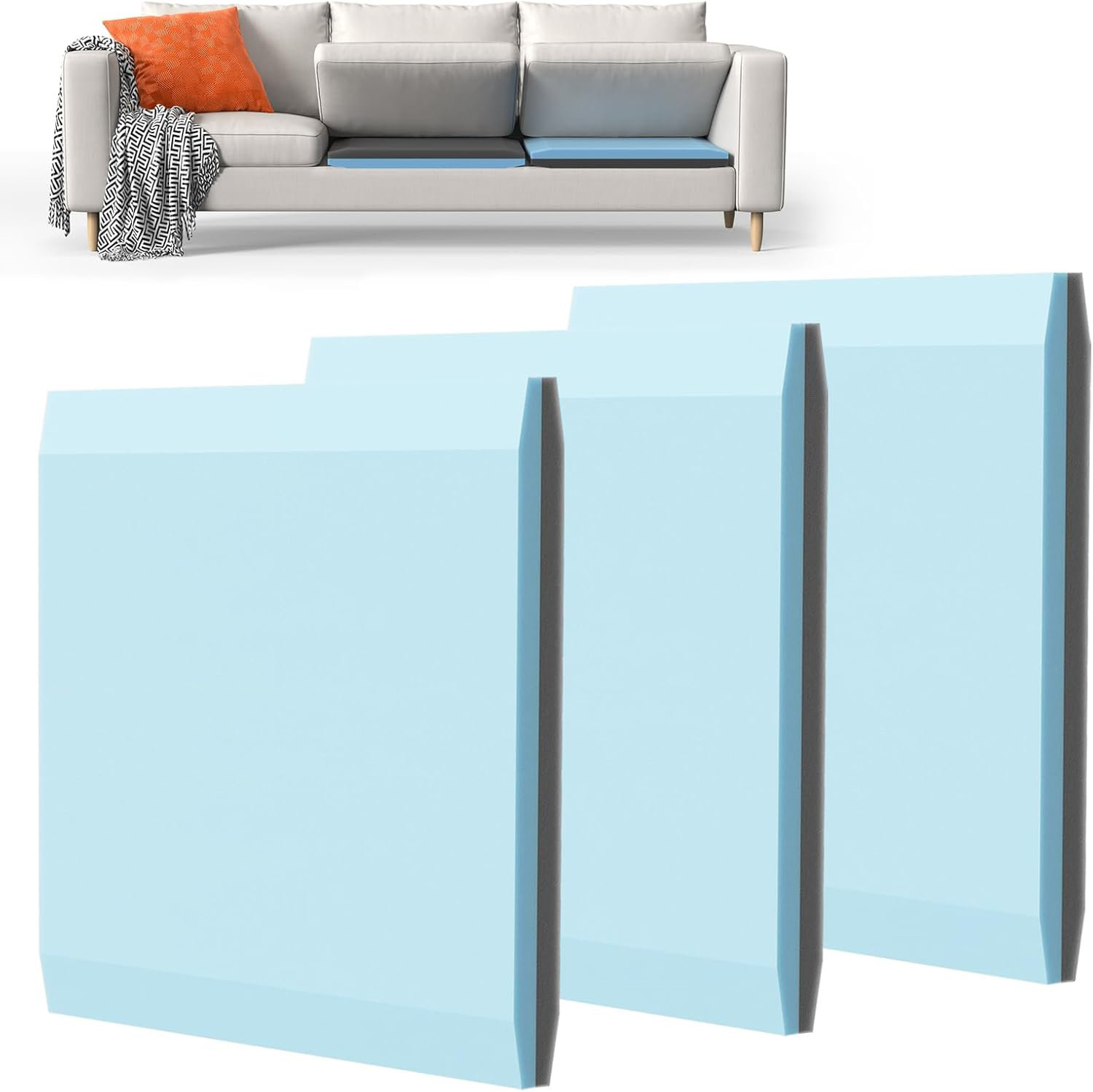 Symple Stuff Couch Cushion Support For Sagging Cushions 20''X20