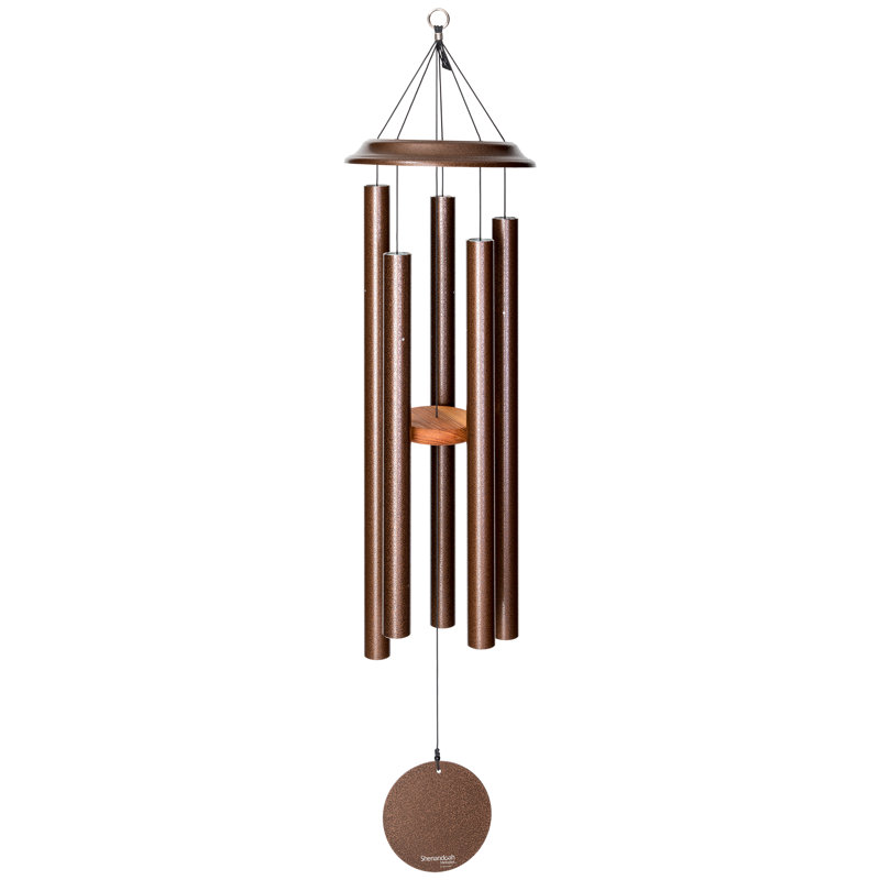 Shenandoah Melodies Aluminum Wind Chime, Filon de cuivre, H 47 po x l 11 po x P 11 po