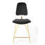 Tabouret de bar en velours Ponder Performance de Modway-48366790-48366012