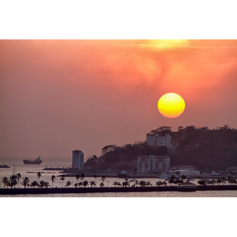 Panama City Sunrise by Grandriver - Wrapped Canvas Print, 20cm H x 30cm W