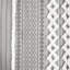 Édredon très grand / très grand gris, 100% coton avec chenille, motif, rembourrage, 2 taies décoratives assorties, très grand chenille, imprimé gris, ouverture à chevauchement-137645162-137645163