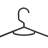 Nahja Plastic Standard Hanger for Suit/Coat