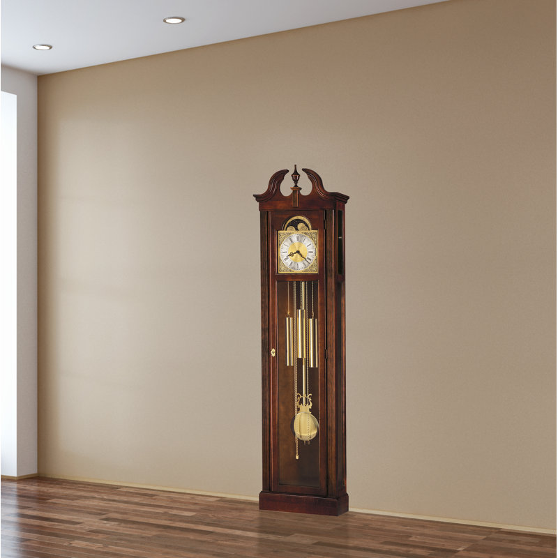 194.9cm Solid + Manufactured Wood Grandfather Clock