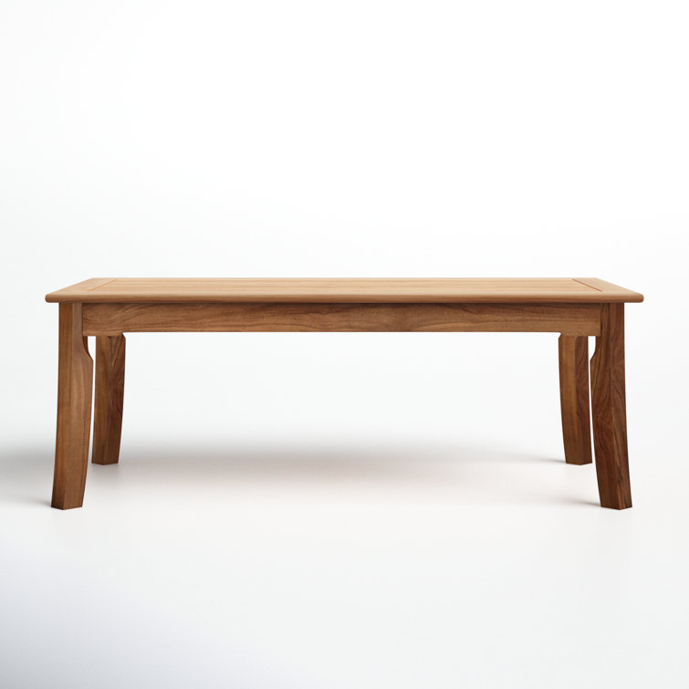 Jo Rectangular Teak Outdoor Coffee Table
