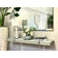 Keenum Hydrangea Floral Arrangement in Vase-1856787028