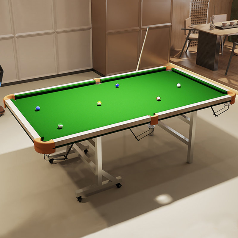 Table de billard pliable à cinq points, H 33,46 po x l 78,74 po x P 47,24 po