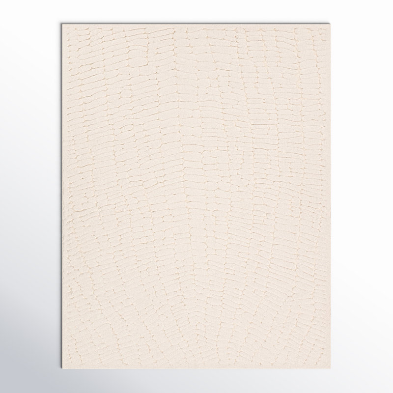 Tapis rectangulaire en chenille / polyester tissé à la machine, Rectangle 9 pi 2 po x 11 pi 9 po