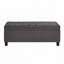 Banc de rangement rembourré capitonné-333404780