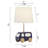 Abdikarim Resin Table Lamp
