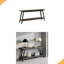 Canapé à 2 niveaux, console, table d'appoint