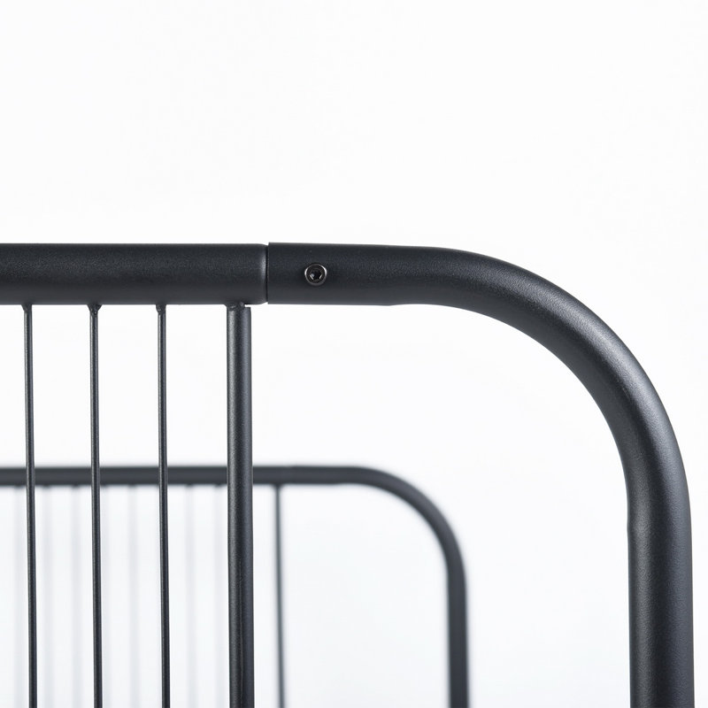 Haygazun Bed, Double (4'6), Black