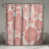 Motif floral rose clair
