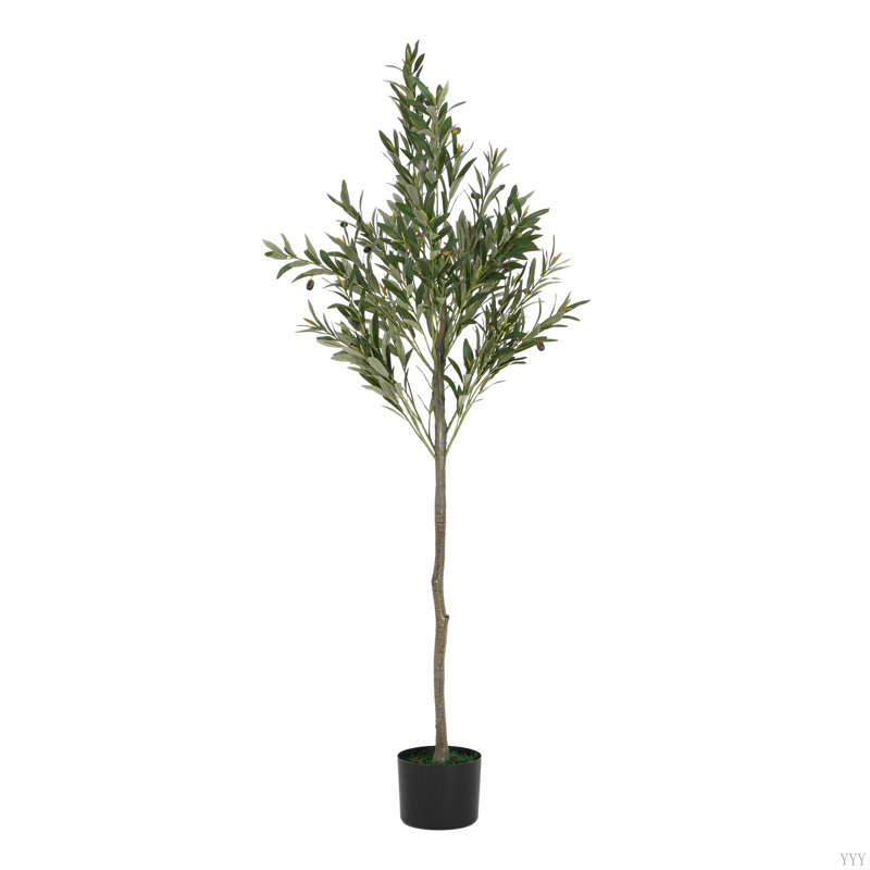 Olive artificielle avec pot