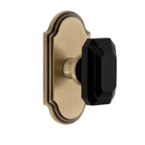 Grandeur Concealed Screw Mechanism Geometric Knob with Arch Rosette