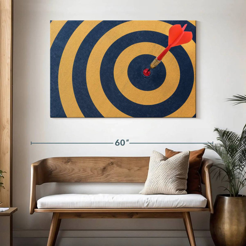 Fléchettes Senne Bullseye, H 32 po x l 48 po