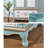 Rustic Two-Door Wardrobe with Drawers&Hanging Rod
