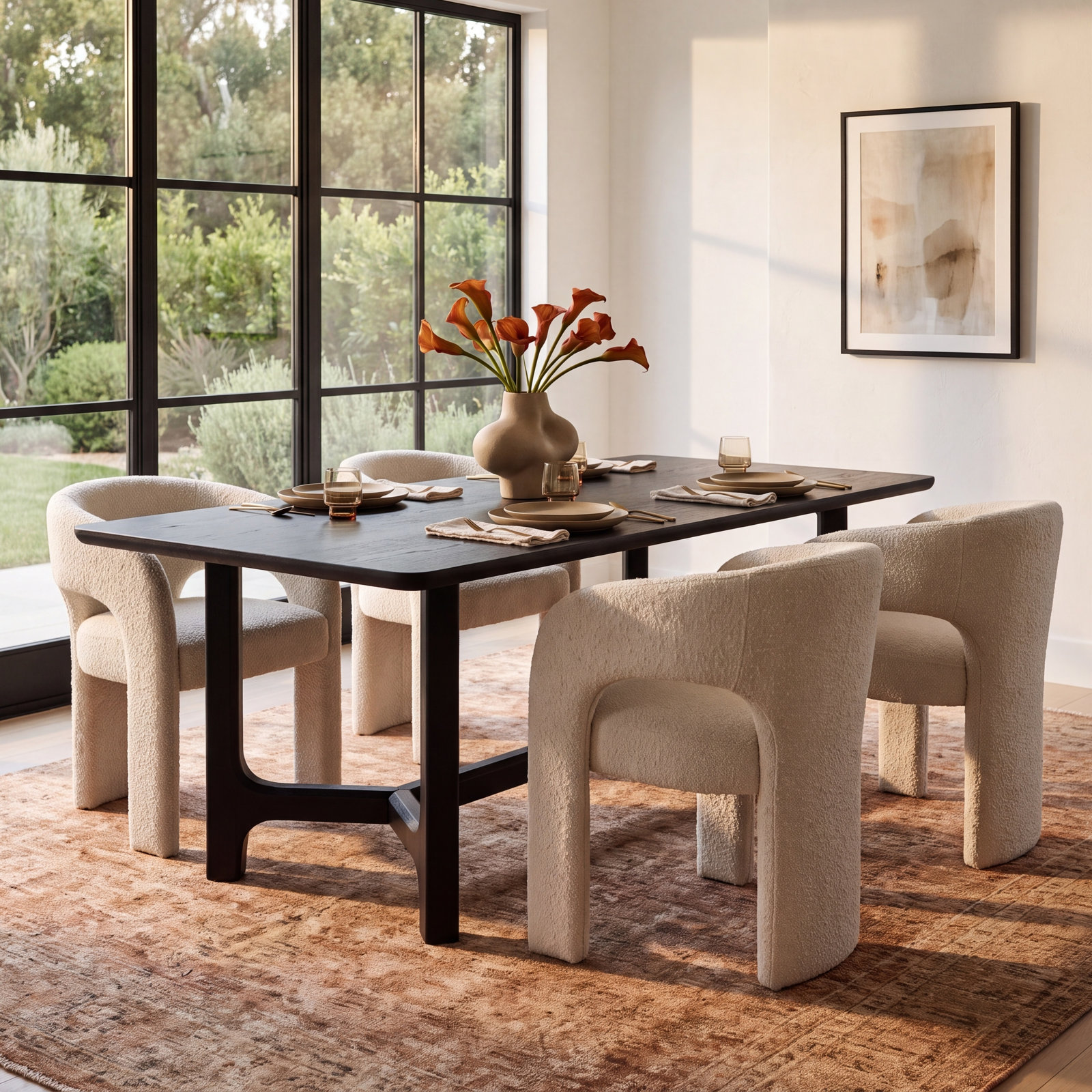 Johansson 76" Oak Dining Table