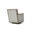 Joanne Linen Swivel Armchair 