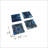 Agate Square 4 Piece Coaster Set
