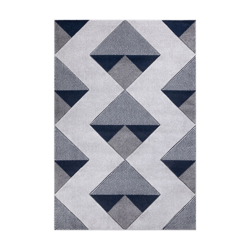 Geometric Area Rug, Rectangle 80 x 150cm