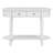 Elegant Retro Console Table With Curved Design And Smooth Glaze-123005112