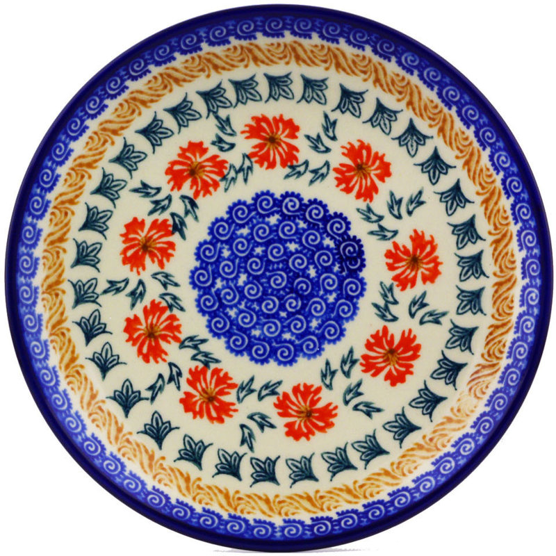 Polish Pottery 7.5" Dinner Plate
