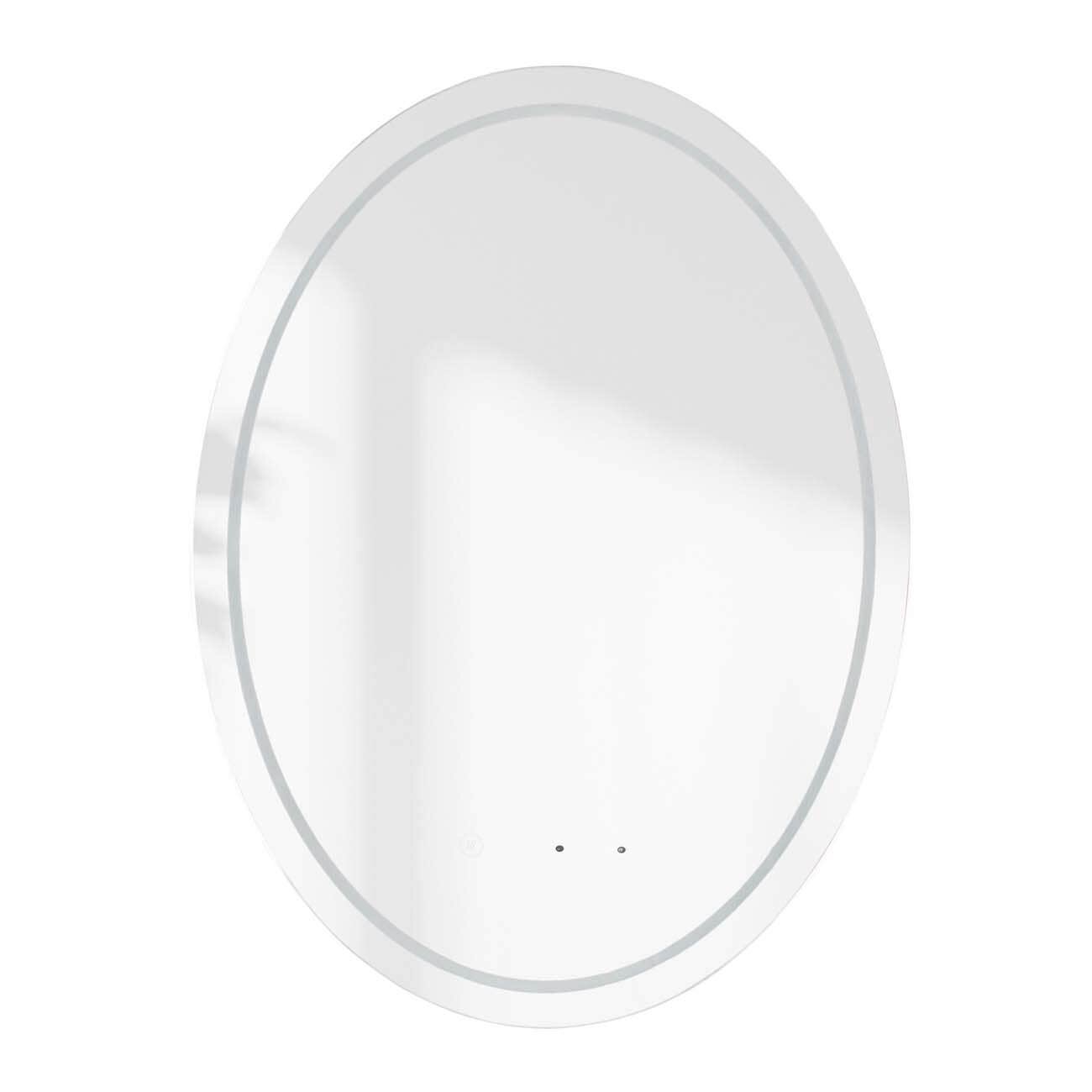 Orren Ellis Luar Flat LED Wall Mirror | Wayfair