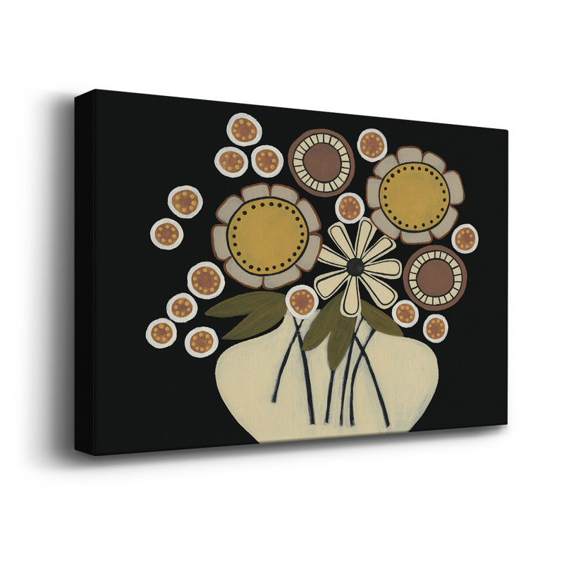 Summer Garden Floral II - impression sur toile tendue, L 12 po x H 8 po