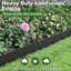 Bordure de jardin pour jardin, cour, allée, sentier, décoration extérieure rustique, bordure de bordure de jardin-126643169