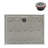 Streamline 42 in. x 36 in. Corner Acrylic Shower Base in Glossy Black with Left Drain, Drain Included-117295532