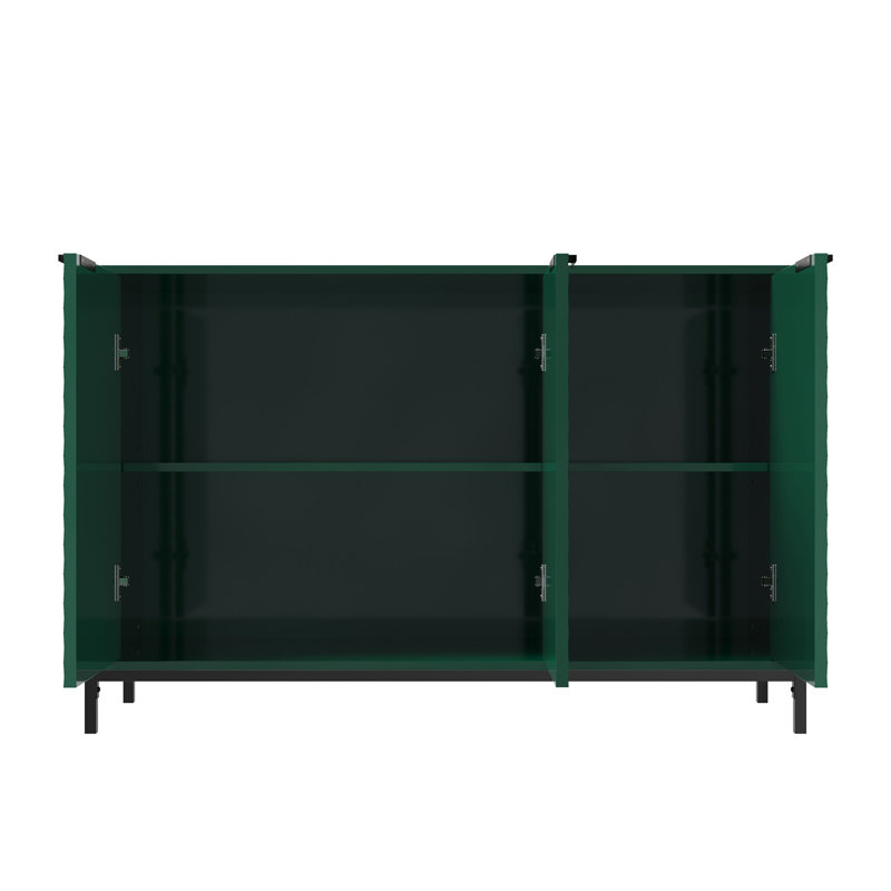 Armoire d'appoint moderne, Vert