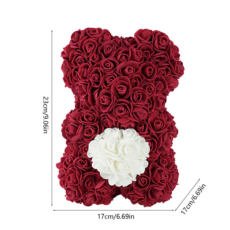 Jour de l'ours en plaques Ours rose, Vin