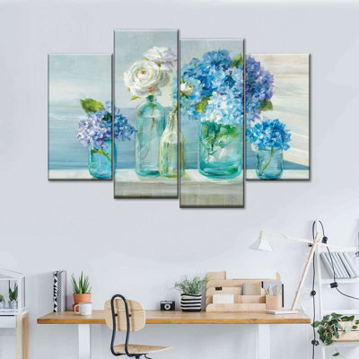 «A Beautiful Day At The Beach», reproduction d'art sur toile