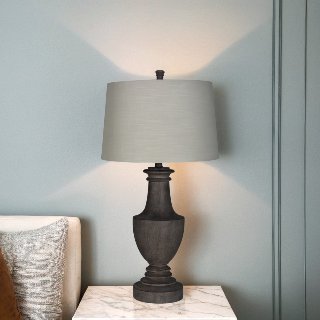 Polyresin Table Lamp (Set of 2) Gracie Oaks