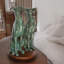 Élégante paire de statues de bronze en bronze à la main - statue de jardin coulée à la main Thedford, L 12 po x l 12 po x H 35 po
