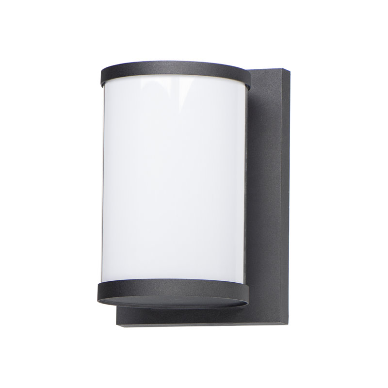 Applique murale en aluminium Kris, H 9,75 po x l 6,75 po x P 6,75 po, 18