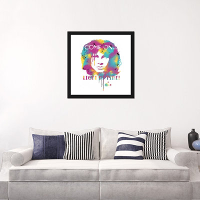 Jim Morrison «Light My Fire Watercolor» - publicité imprimée