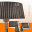 Chauffe-terrasse électrique portatif 1500W-134402198