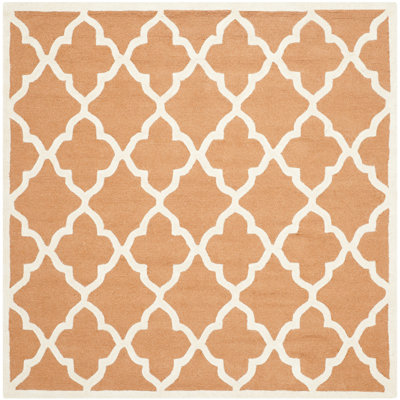 Cannen Hand Tufted Wool Geometric Rug
