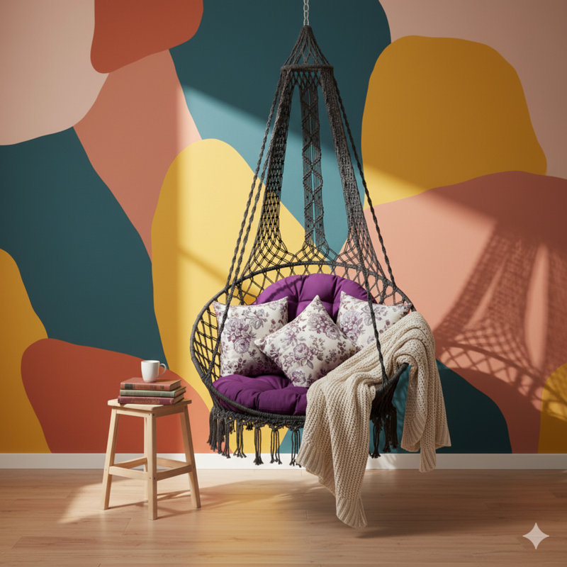 Porch Swing with Canopy