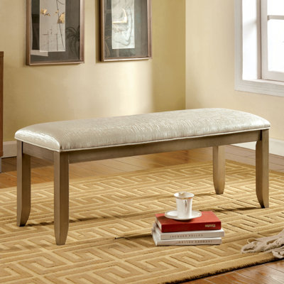 Polyester Upholstered Bench