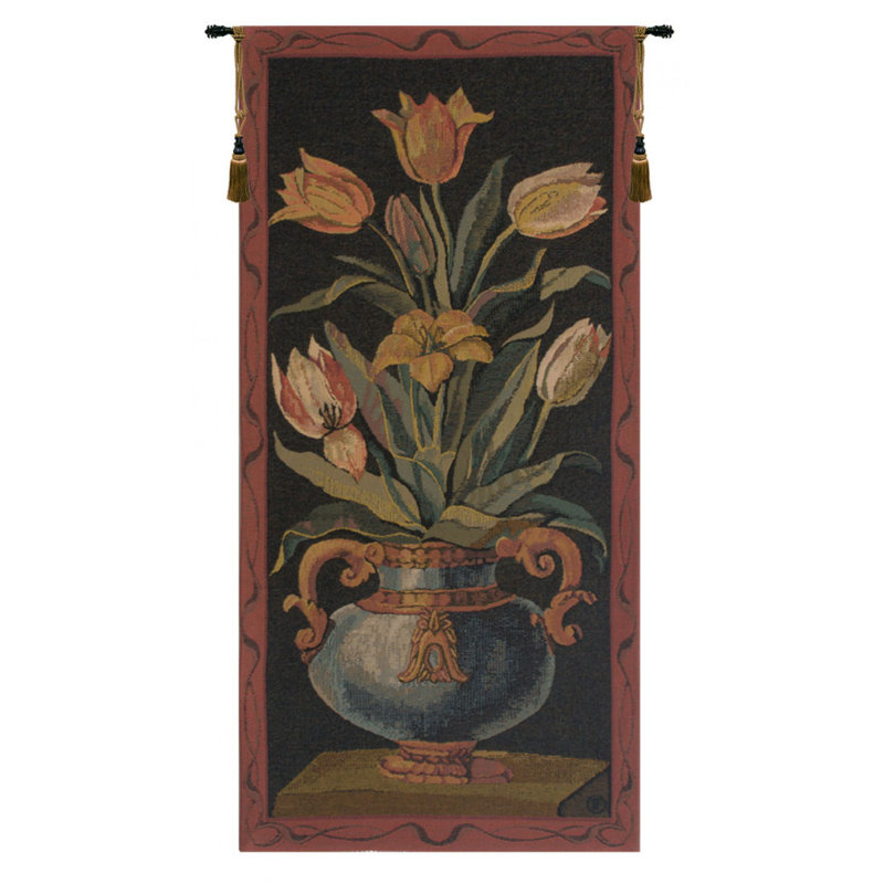 Loom Woven Cotton Blend Wall Hanging, 68" H x 30" W x 0.15" D