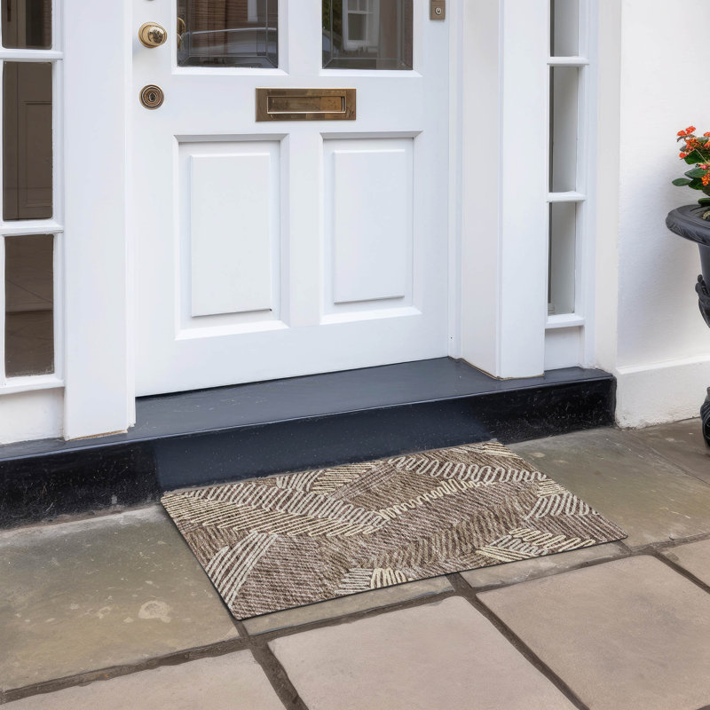 Tapis intérieur / extérieur Maliana, Rectangle 1 pi 8 po x 2 pi 6 po