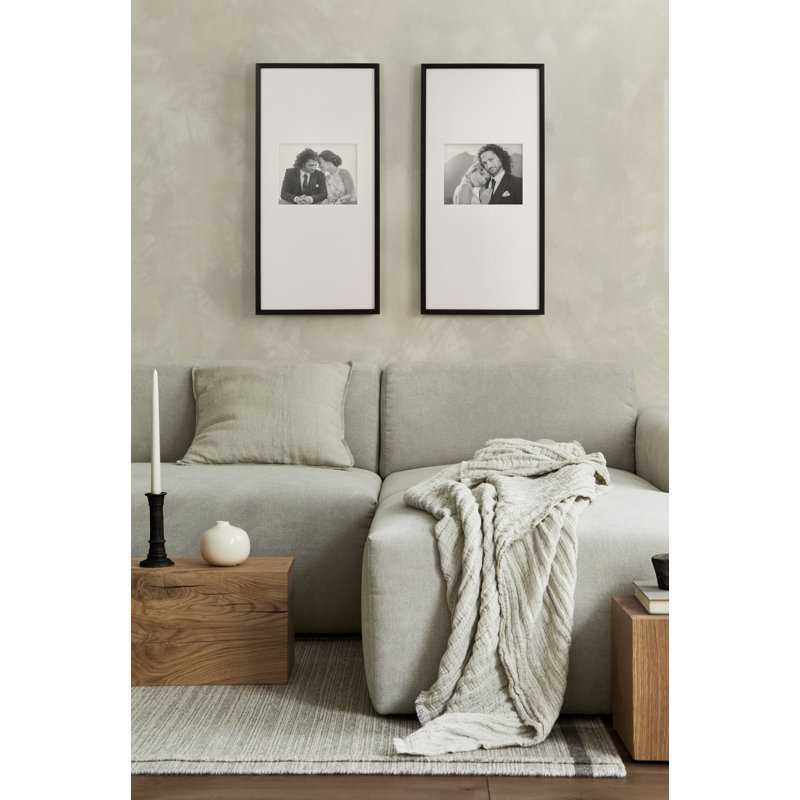 Ensemble de cadres photo Gallery, 2, L 14 po x H 30 po, Plastique