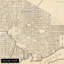 Carte de Washington en 1840 sur papier-263653271