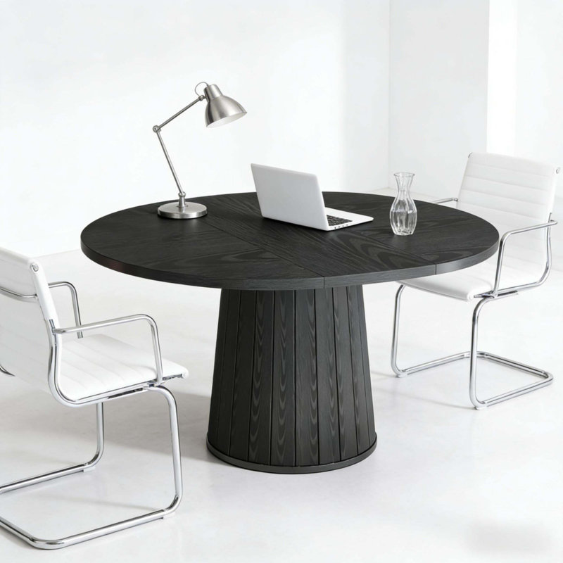 Table de conférence, table de bureau ovale élégante