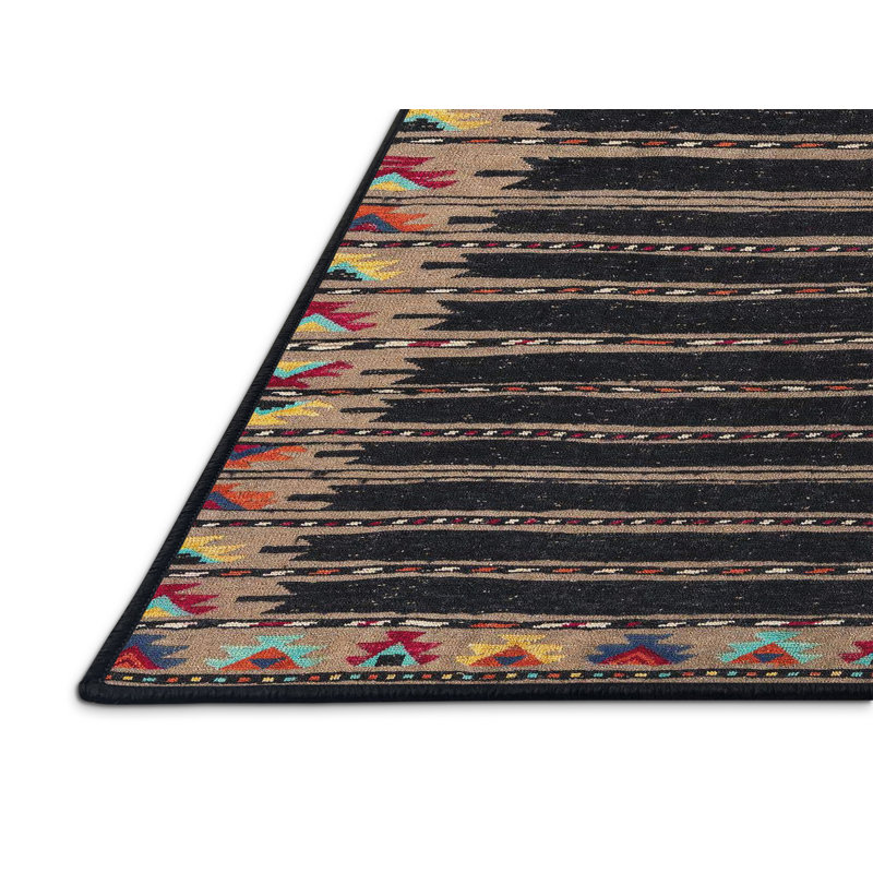 Abstract Indoor Rug, Rectangle 5' x 7'