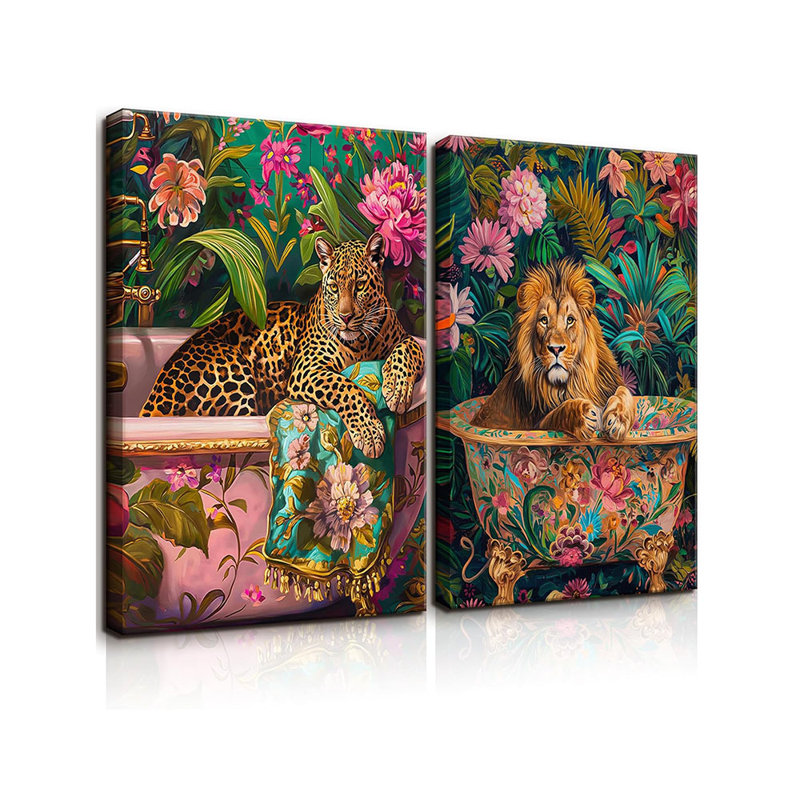 2 Piece Wrapped Canvas Print